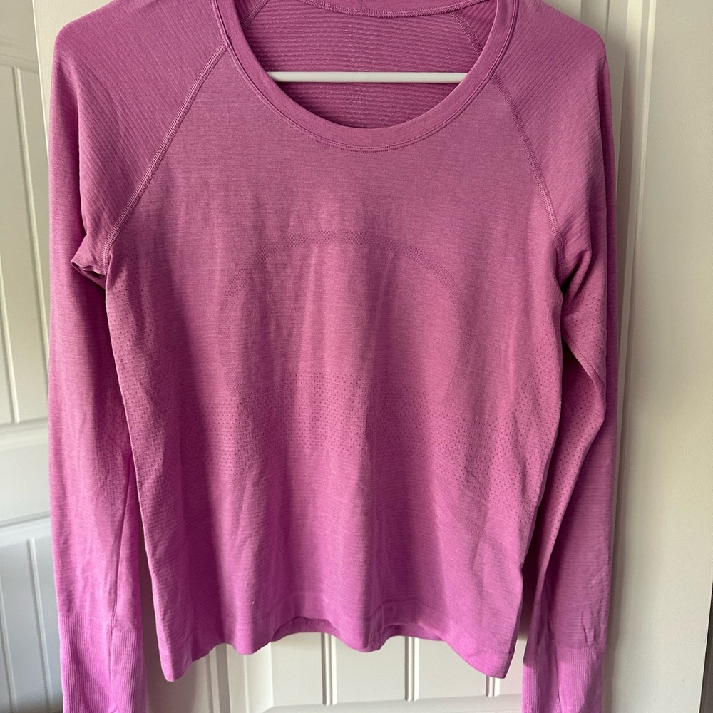 Pink Long Sleeve Top